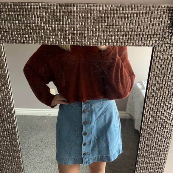 American Eagle Jean Skirt - Picture 3 of 8